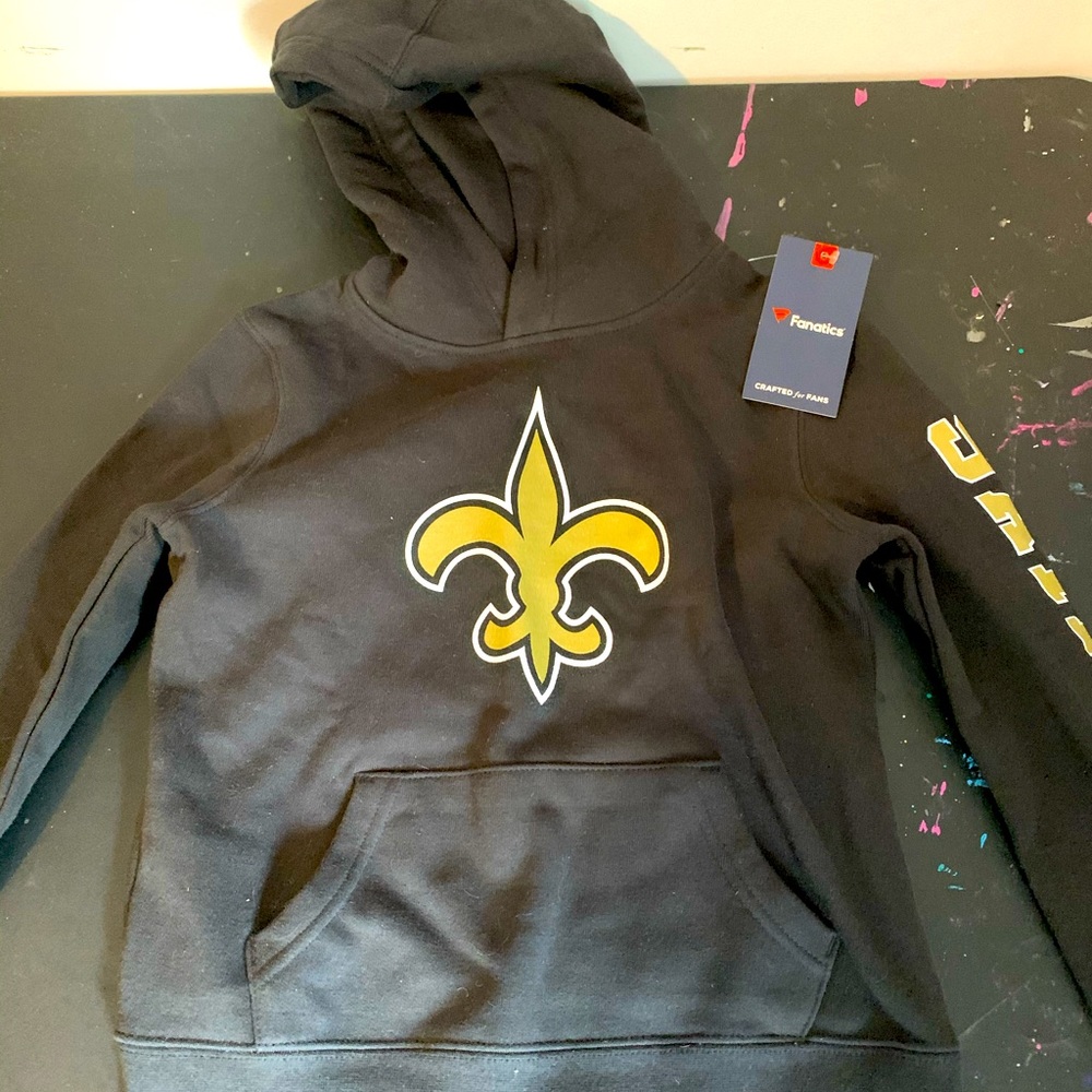 Kids New Orleans Saints Hoodie (NFL) small/medium